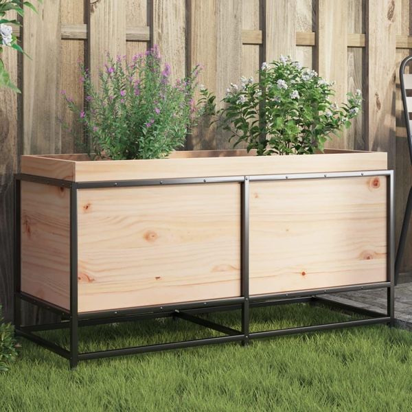 Best MöBel Fioriera 100X40X50 Cm In Pino Massiccio - Letti CL1922870 1Pacco-image