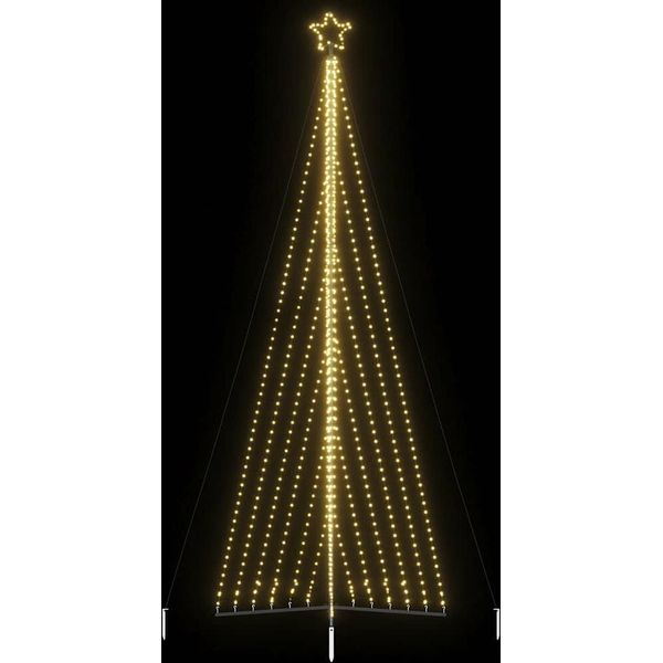 Maison Exclusive - Albero Di Natale Led 789 Led Bianco Caldo 476 Cm-image