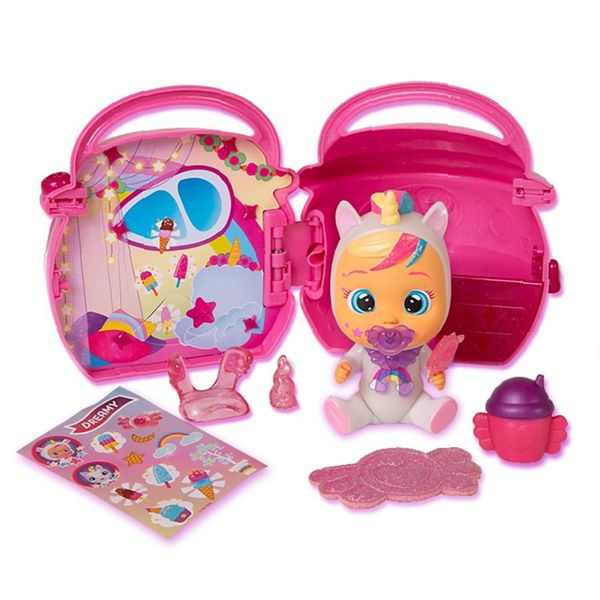 Tm Toys Cry Babies Magic Tears Fantasy Paci House - Rosa Scuro-image