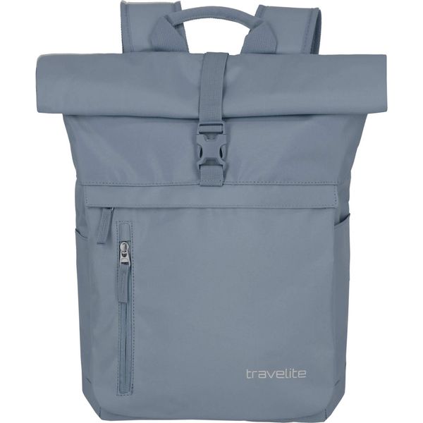 Travelite Zaino Per Il Tempo Libero Zaino Con Scomparto Per Laptop Basic Rollup Backpack 35L Smoky Blue Grigio Cadetto-image