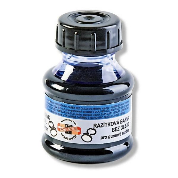 Inchiostro Per Timbri Koh-I-Noor 50 G Blu-image