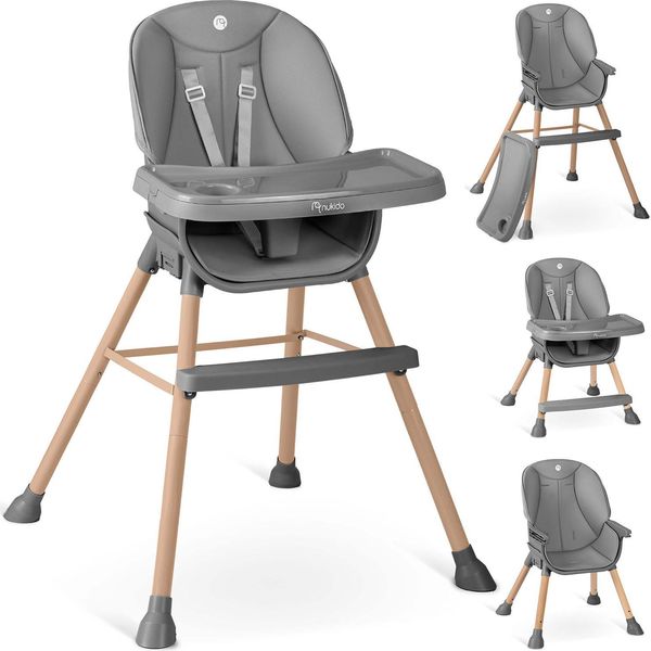 Nukido Tilo, Sedia Per Bambini, Grigio-image