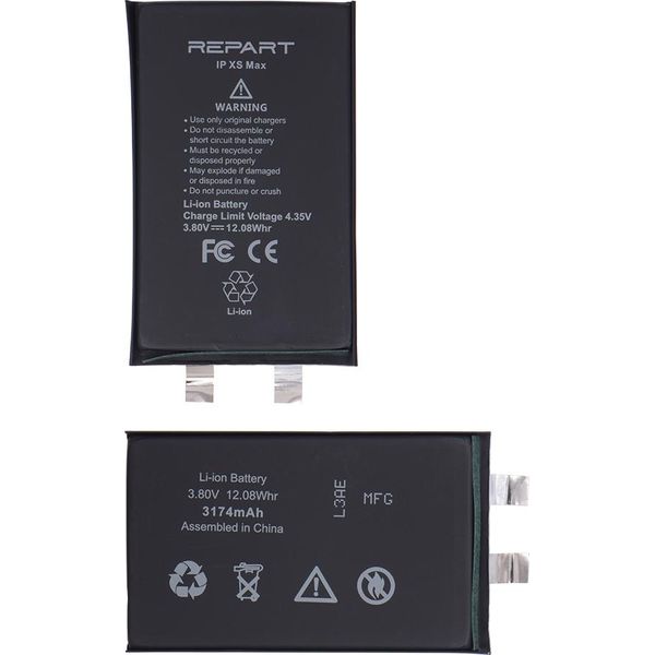 Batteria Sostitutiva Tradebit Compatibile Con Apple Iphone Xs Max - Li-Ion - 3174 Mah - Senza Cavo Flessibile (Bms)-image