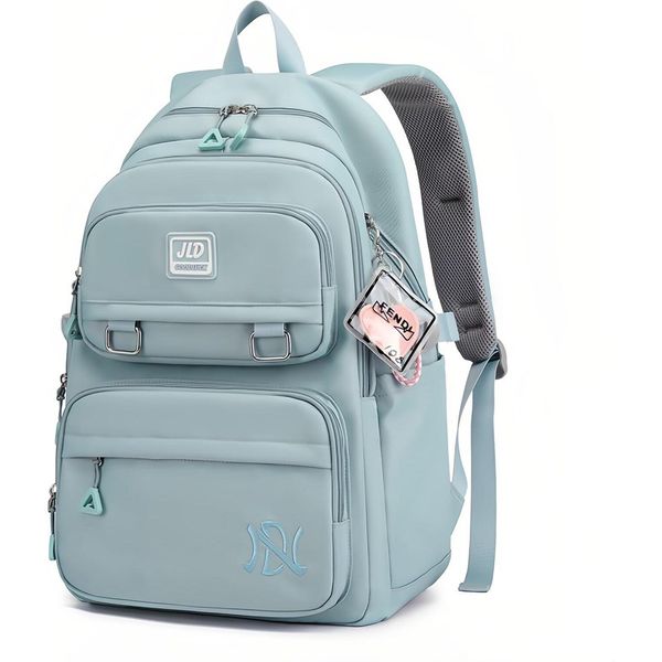 Zaino Monocromatico Per Bambini E Bambine Per La Scuola Primaria Borsa Per Libri Borsa Per Ragazzi-image