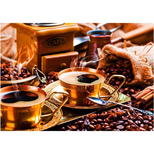 Puzzle 1000 Pezzi Bluebird - Caffè Nero In Stile Orientale-image