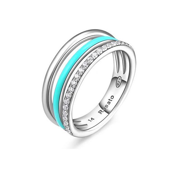 Bellissimo Anello In Argento Gaia RZGA35 - Circonferenza: 54 Mm-image