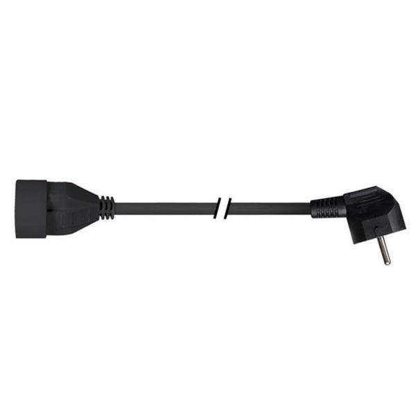 Cavo Di Prolunga Perel, Con Spina Angolare Cee 7/7, H05VV-F 3G1,5, 1,5 M, 16 A/230 V, 3500 W, Tipo-image
