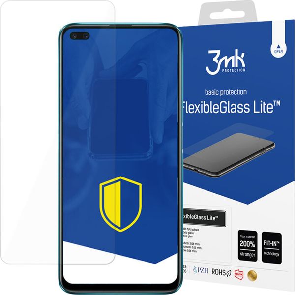 3Mk Display Hybridglass Flexibleglass Lite Per Realme X3 Super Zoom 0,16Mm 6H-image