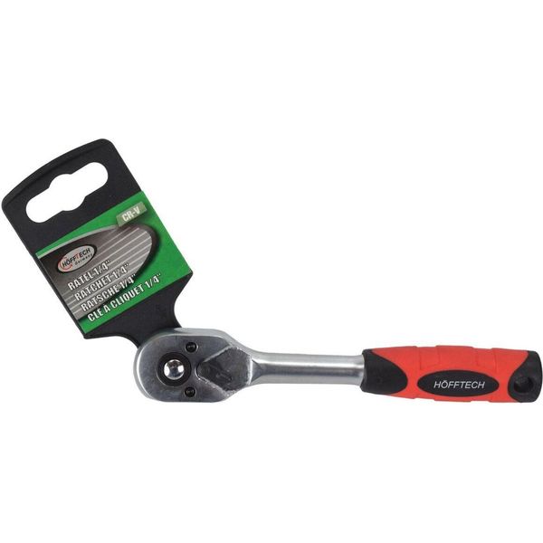 Cricchetto 1/4'' A Denti Fini 72 Denti Cricchetto Reversibile Cricchetto A Una Mano Cv-image