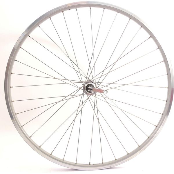 Rodi Attacco Ruota Posteriore 28 8 9 10 Velocità 622 X 19 Con Sganci Rapidi E Raggi Argento In Acciaio Inox-image