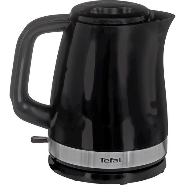 Tefal Tefal Kettle | KO150F30 Delfini Vision | Electric | 2400 W | 1.5 L | Plastic | 360° Rotational Base | Black/Stainless Steel-image