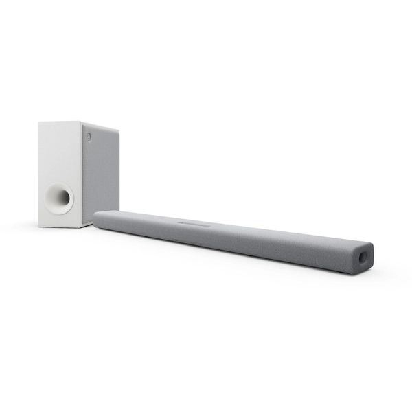 Yamaha True X-BAR 50A Soundbar 2.1 280W Dolby Atmos Subwoofer Wireless Grigio Chiaro-image