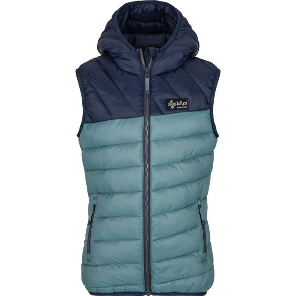 Gilet Isolante Da Ragazzo Kilpi TOMM-JB, Verde Scuro, Taglia 122-image