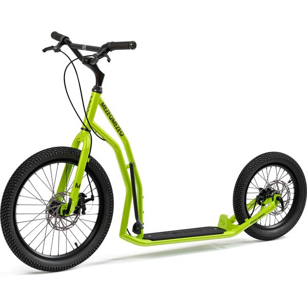 Monopattino Yedoo Mezeq Monopattino A Pedali / Monopattino Per Cani - Per Adulti E Ragazzi, Fino A 150 Kg, Con Pneumatici 20/16, Freni A Disco E Manubrio Regolabile Verde-image