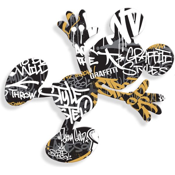 Stampa Su Acrilico Splat On Graffiti 2-image