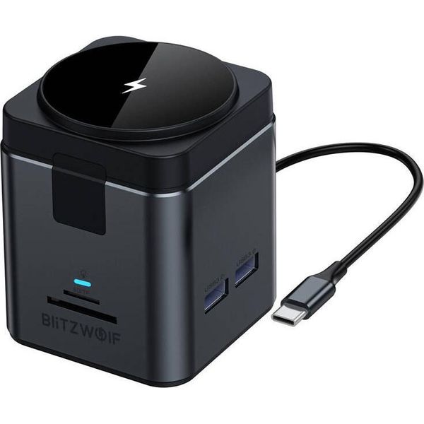 Blitzwolf Blitzwolf 9In1 Docking Station BW-TH17 + 15W Charger-image