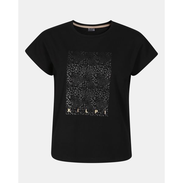 T-Shirt Da Donna In Cotone Kilpi JERSIE-W, Nero, Taglia 44-image