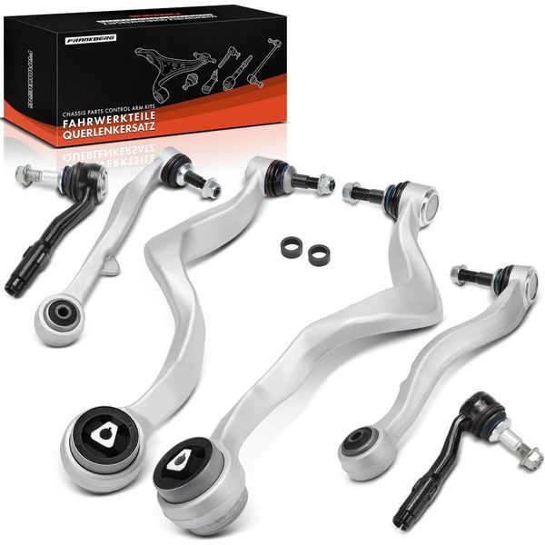 Frankberg 1X Set Di Bracci Oscillanti Asse Anteriore Per Bmw Serie 7 E65 E66 E67 3.0L 3.6L 3.9L 4.0L 4.4L 4.8L 6.0L 2001-2008-image