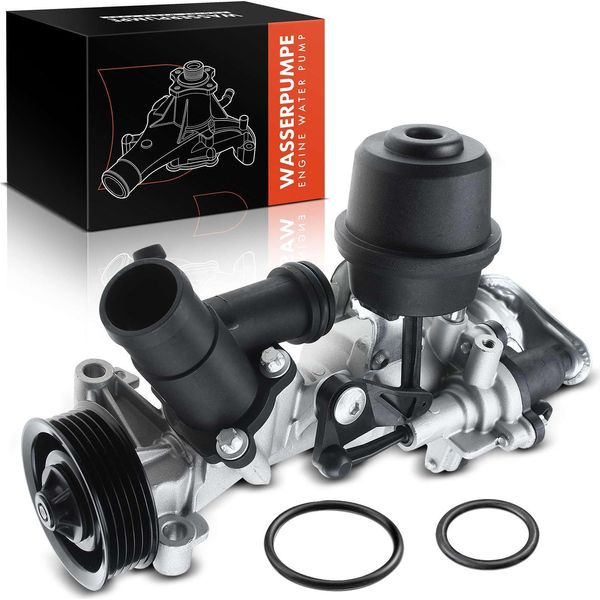 Frankberg 1X Pompa Acqua Pompa Acqua Di Raffreddamento Per Mercedes-Benz Classe A/B W176 W246 Cla C117 X117 X156 1.6L 2.0L-image