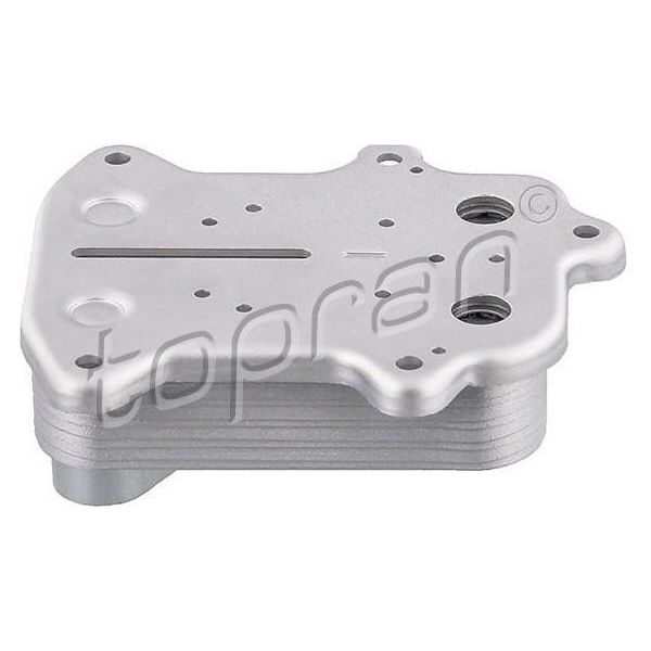 Topran 113 786 - Radiatore Olio Oe 03C 117 021D Per A3 (8P), A1 (8X), Toledo Iv (KG3), Leon (1P1), Ibiza (6J, 6P), Altea (5P), Alhambra (710, 711), Yeti (5L), Superb Ii (3T), Rapid (Nh), Octavia Ii (1Z), Fabia Ii (54), Touran (1T), Tiguan (5N), Sharan (7N), Scirocco, Polo (6C, 6R), Passat (365, 362), Passat (3C), Jetta Iv, Jetta Iii (1K2), Golf Vi, Golf V (1K), Golf Plus (5M), Eos (1F), Maggiolino-image