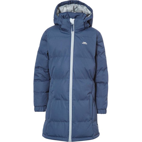 Trespass Giacca Trapuntata Da Bambina / Giacca Invernale Tiffy TP762 (116) (Blu Navy)-image