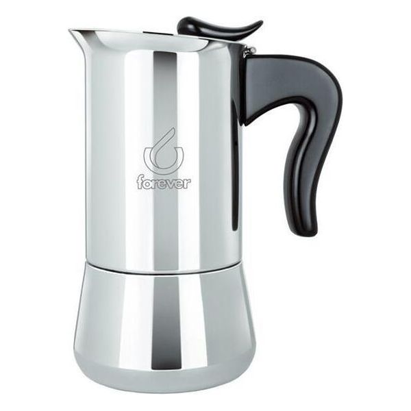 Caffettiera Espresso Forever Miss Splendy 4 Tazze In Acciaio Inox-image