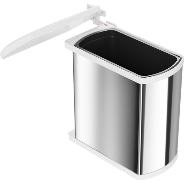 Pattumiera Da Cucina Hailo, Mobiletto Da Incasso Da 45Cm, Pattumiera Per Cosmetici 18 L-image