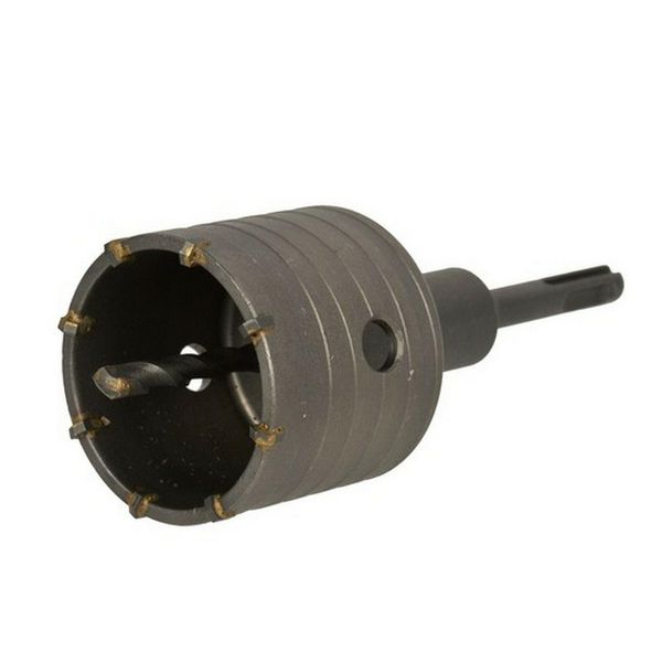 Geko | Punta Per Trapano 65 Mm, Sds Plus, Metallo Duro, Punta Per Barattolo, Punta Per Calcestruzzo, Sega A Tazza, Muratura-image
