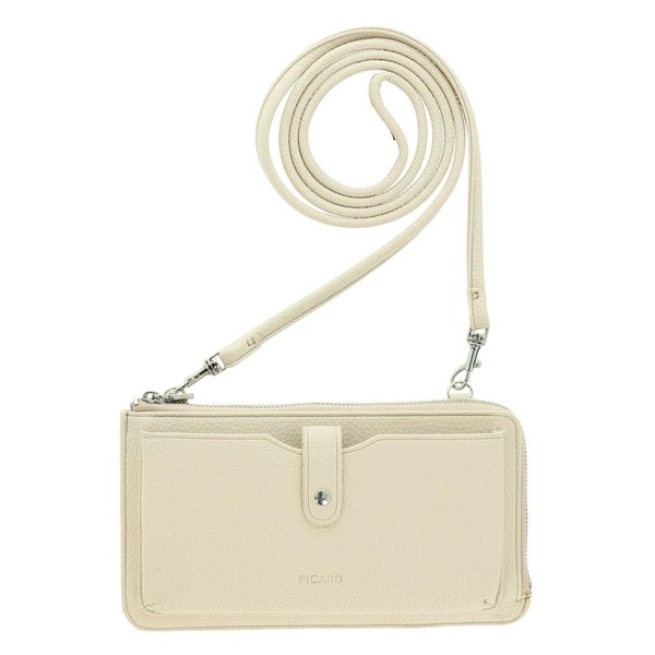 Picard Borsa A Tracolla Borsa Per Cellulare Loire 1 Phone Bag Cookie Bianco-image