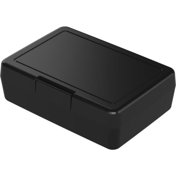 "Scatola Per Il Pranzo"" - Scatola Per Il Pranzo Per Bambini In Plastica Senza Bpa, Ideale Per La Scuola E Il Lavoro, Resistente Scatola Per Il Pranzo Germany - Nero"-image