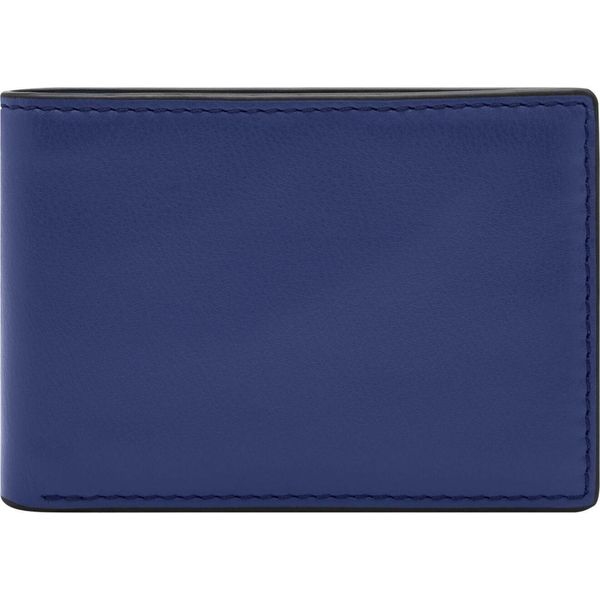 Fossil Portafoglio Steven Fpw Bifold Wallet Pacific Blue Blu Scuro-image