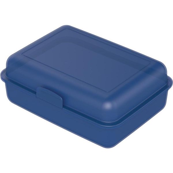 Scatola Per Il Pranzo "School-Box"" - Scatola Per Il Pranzo Senza Bpa Per Bambini E Adulti - Scatola Per Il Pranzo Resistente Per La Scuola, Il Lavoro E L'avventura, Germany - Pp Blu Alla Moda"-image