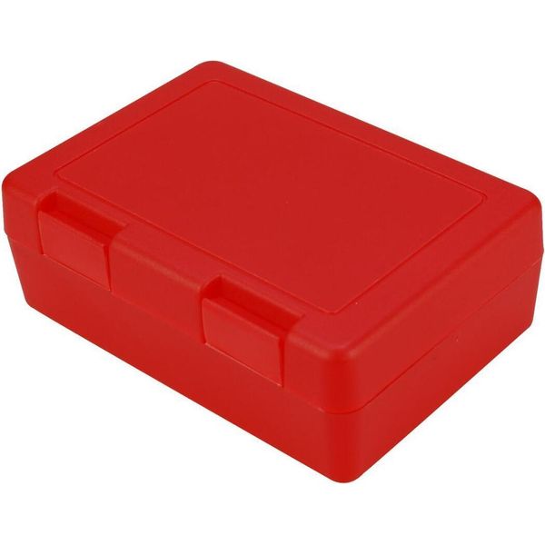 Scatola Per Il Pranzo Per Bambini "Dinnerbox"" - BPA-FREE & Germany - Scatola Per Il Pranzo Con Chiusura A Scatto, Robusta Scatola Per Il Pranzo Per Bambini E Adulti - Trendy Rosso Pp"-image