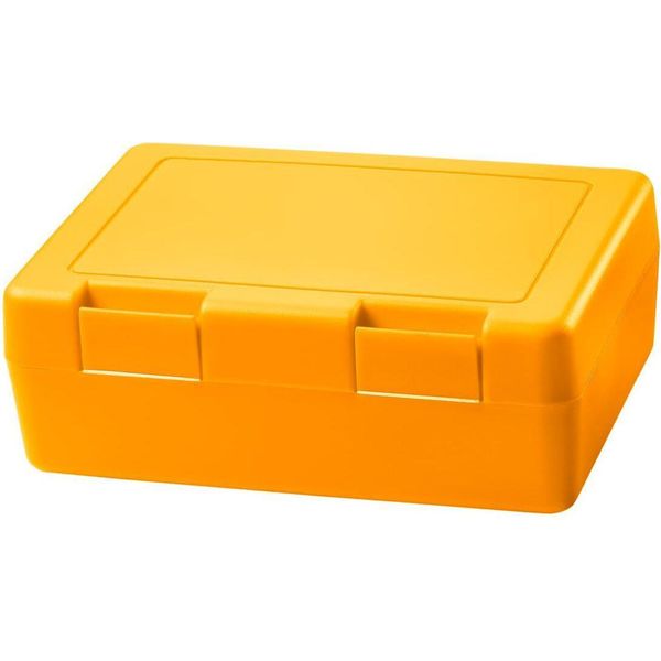 Scatola Per Il Pranzo Per Bambini "Dinnerbox"" - BPA-FREE & Germany - Scatola Per Il Pranzo Con Chiusura A Scatto, Robusta Scatola Per Il Pranzo Per Bambini E Adulti - Giallo Standard"-image