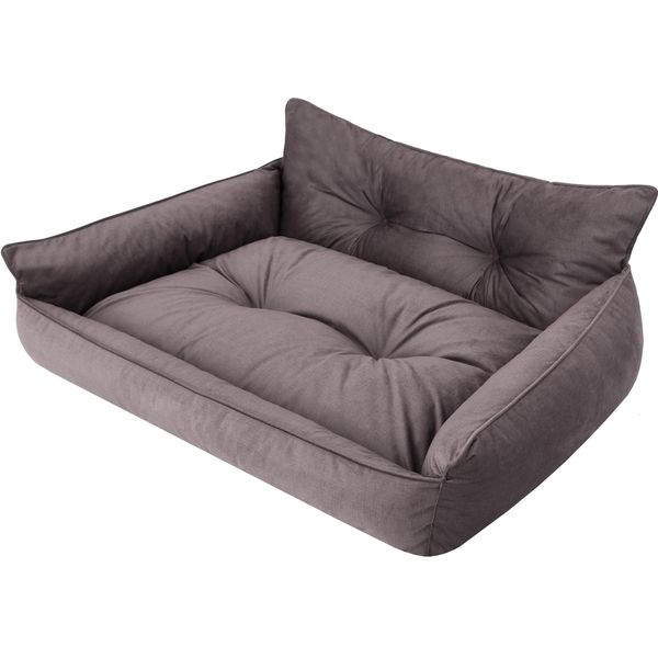 Letto Per Cani "Joker"" Imbottito - 65X50Cm - Robusto, Idrorepellente | Materasso Per Cani, Divano, Letto Per Animali Domestici | Marchio Pillowprim"-image