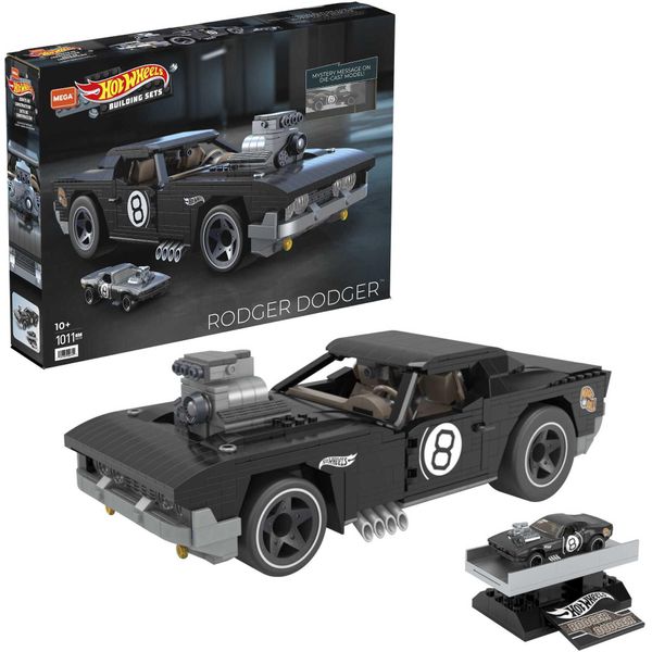 Set Di Costruzioni Mega Construx Hot Wheels Rodger Dodger, Giocattoli Da Costruzione Per Bambini-image