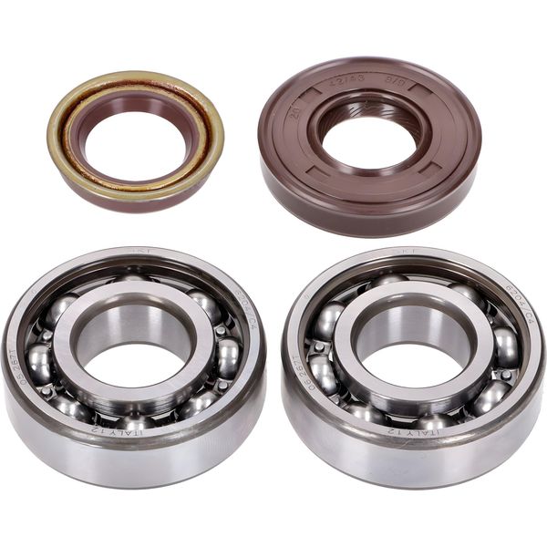 Set Cuscinetti Albero Motore Naraku Skf, Fkm Premium C4 Gabbia Metallica Per Minarelli Orizzontale, Verticale, Ac, Lc (Cw, Ma, My, Ca, Cy)-image