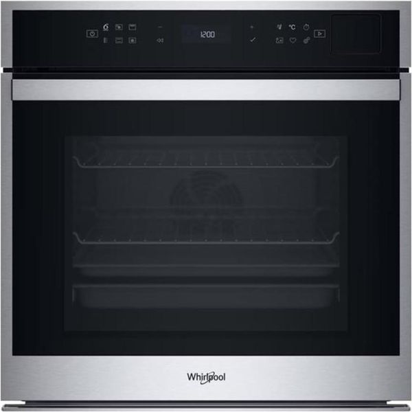 Forno Multifunzione Da Incasso 73L 60Cm Con Pulizia Pirolitica, Acciaio Inox Whirlpool Woi6A8Pt1Sxaf-image