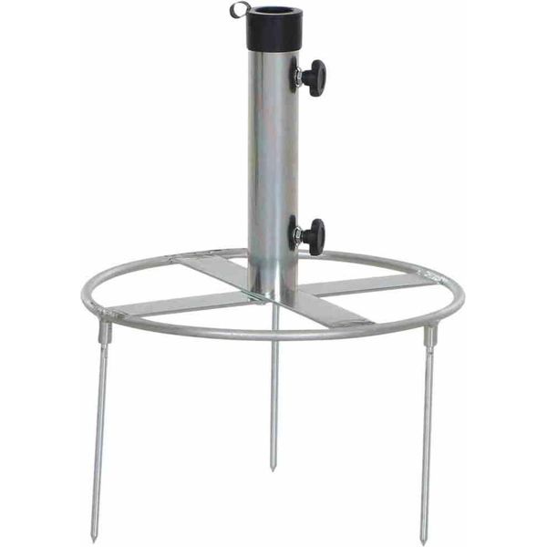 Siena Garden Picchetto Per Prato Zincato Ø 40 Cm Con Adattatori In Plastica-image