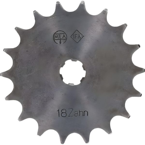 Pignone / Catena Vecchia Versione 18 Denti Per Simson S50, SR4-1, SR4-2, SR4-3, SR4-4, KR51/1 Schwalbe, Star, Sperber, Spatz, Habicht-image