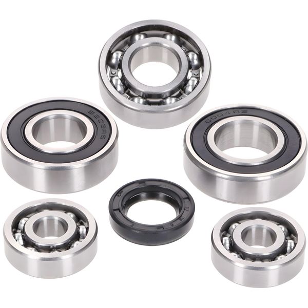 Set Cuscinetti Cambio Incl. Guarnizioni Albero Per Yamaha, Mbk 2 Tempi 100Cc-image