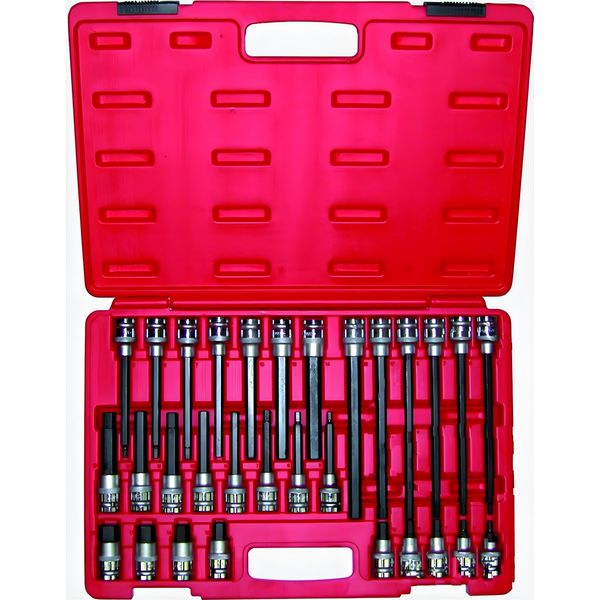 Inserto Per Chiave A Bussola Jmp Set Esagono Incassato 1/2 Pollice 30 Pezzi-image