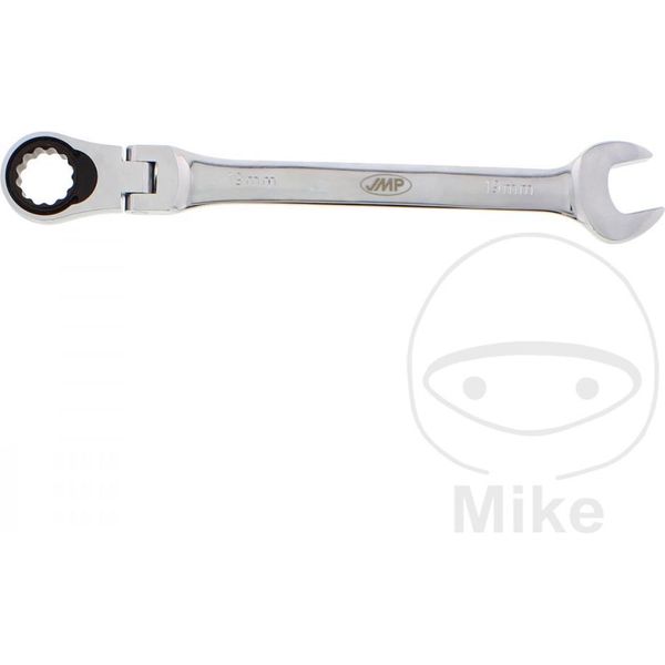 Chiave Ad Anello A Cricchetto Jmp 15 Mm Con Snodo-image