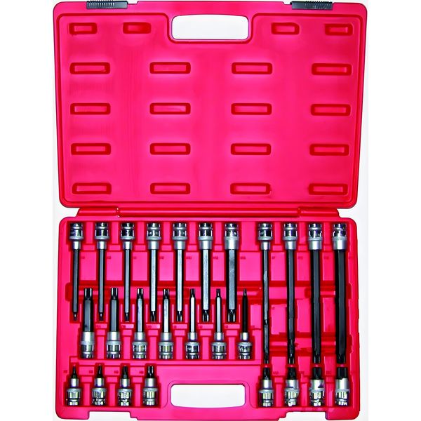Inserto Per Chiave A Bussola Jmp Set Multi-Dente 1/2 Pollice 26 Pezzi-image