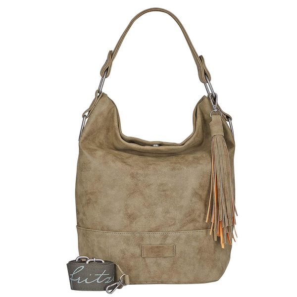 Fritzi Aus PreußEn Borsa A Tracolla Vintage Fritzi51 Hobo Bag Jungle Verde Scuro-image