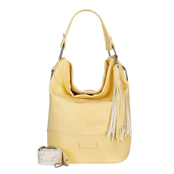 Fritzi Aus PreußEn Borsa A Tracolla Vintage Fritzi51 Hobo Bag Fizz Giallo Chiaro-image