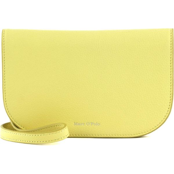 Marc O'polo Pelle Borsa A Tracolla Franzi Crossbody Bag Lemon Sorbet Giallo Chiaro-image