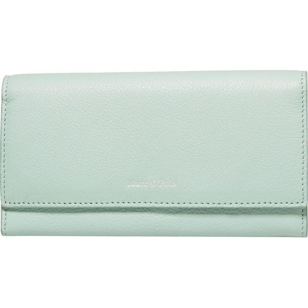 Marc O'polo Pelle Portafoglio Jessie Combi Wallet Frozen Blue Menta-image