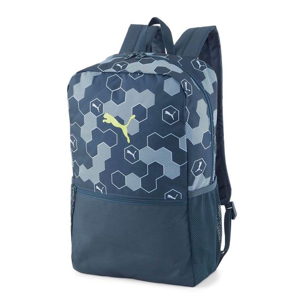 Puma Zaino Per Il Tempo Libero Zaino Con Scomparto Per Laptop Beta Backpack 20L Dark Night-Logo Hexagon Aop Blu Scuro-image