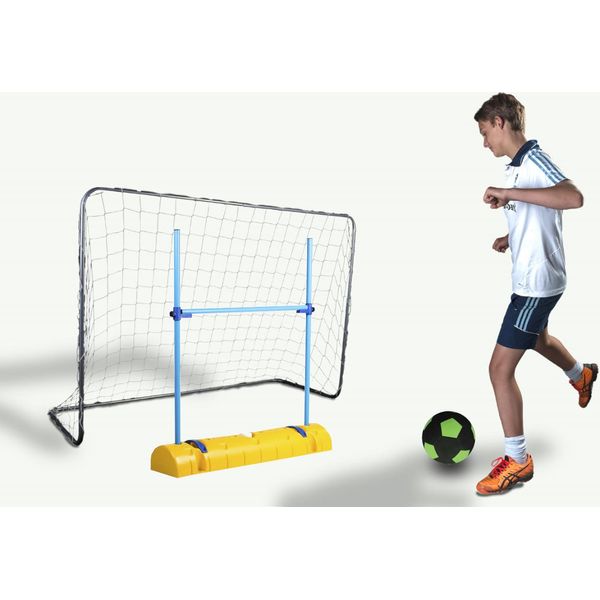 Set Da Calcio Charlsten - 1X Samicap + Porta 180X120 Cm + Pallone Da Calcio-image